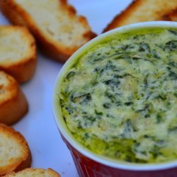 Easy Cheesy Spinach and Artichoke Dip