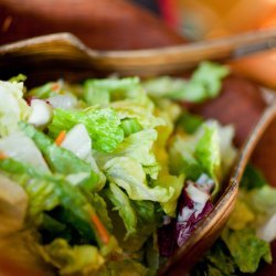 Mixed Greens with Honey-Lime Dressing