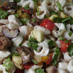 Grilled Veggie Tortellini Salad