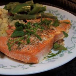 Salmon With Oregano