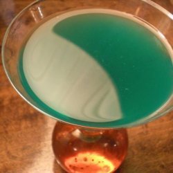 Mexican Blue Martini