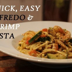 Creamy Shrimp Alfredo