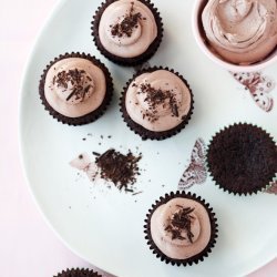 Chocolate, Banana and Teff Cupcakes