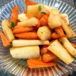 Skillet -Roasted Carrots and Parsnips