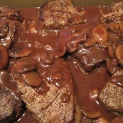 Filet of Beef Chasseur (Tenderloin-Filet Mignon)