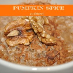 Pumpkin Spice Oatmeal