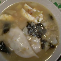Korean Rice Cake Soup (Duk Guk)
