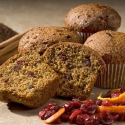 Cranberry Flax Muffins