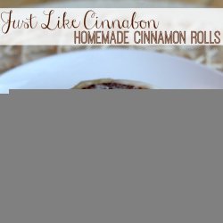 Cinnamon Rolls (Like Cinnabon)