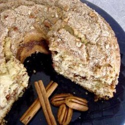 Sourdough Cinnamon Pecan Coffee Cake