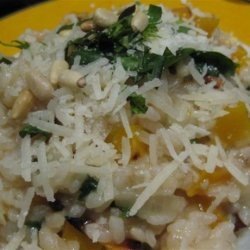 Pumpkin, Lemon and Basil Risotto