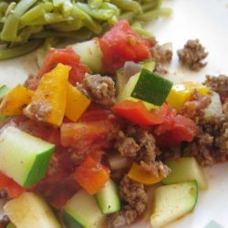 Zucchini Beef Skillet