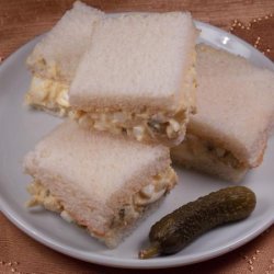 Egg Salad Tea Sandwich