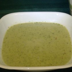 South Beach Cream of Broccoli Soup