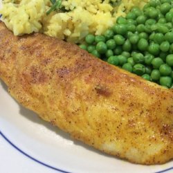 Indian Spiced Fish With Coriander Rice