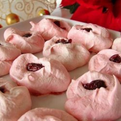 Cranberry Cookie Kisses