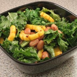 Delicata Squash Salad With Kale and Cranberry Beans