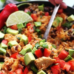 Chicken Taco Rice