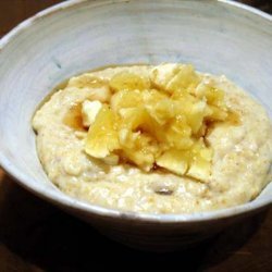 Porridge With Mashed Banana