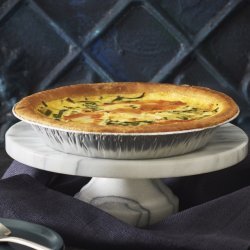 Smoked Salmon and Brie Quiche