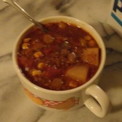 Minestrone Hamburger Soup