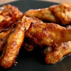 Apple BBQ Sauce Chicken Wings