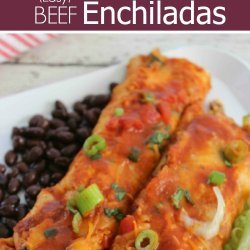 Easy Beef Enchiladas