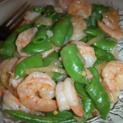 Shrimp and Sugar Snap Peas Stir-Fry