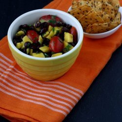 Black Bean, Mango and Tomato Salad