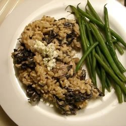 Gorgonzola and Wild Mushroom Risotto