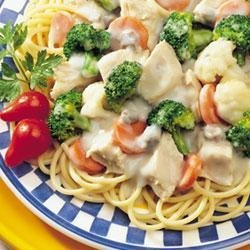 Campbell's(R) Healthy Request(R) Chicken and Pasta Primavera