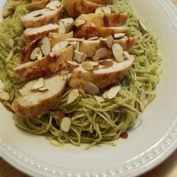 Grilled Chicken and Angel Hair Pasta