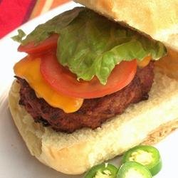 Travis's Turkey Burgers with a Bite