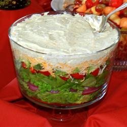 Seven Layer Salad