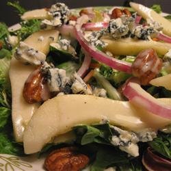 Pear and Blue Cheese Salad