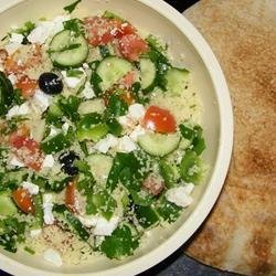 Party-Size Greek Couscous Salad