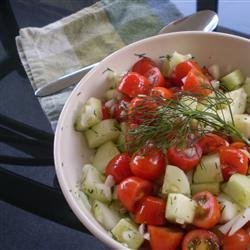 Tomato Cucumber Salad