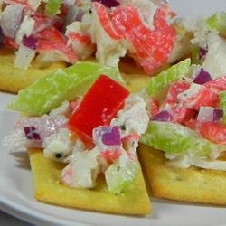 Imitation Crabmeat Salad