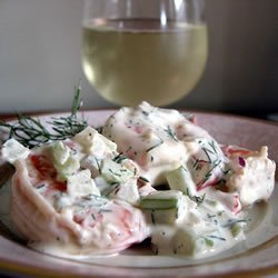 Dill and Shrimp Salad