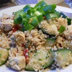 Rosemary Chicken Couscous Salad