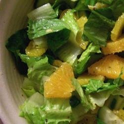 Orange Romaine Salad