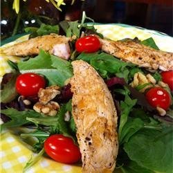 Wonderful Raspberry Walnut Dinner Salad