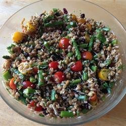 Farro Salad with Asparagus and Parmesan