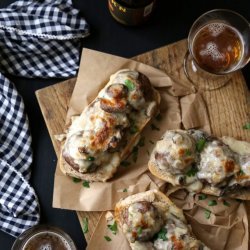 Beef Stroganoff Sandwich