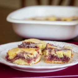 Cream Cheese Raspberry Bars