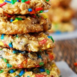 Banana Chocolate Chip Oatmeal Cookies