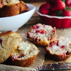 Strawberry Banana Muffins