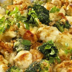 Broccoli Cauliflower Bake