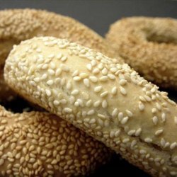 Koulóuria (Greek Sesame Bread Rings)