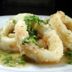 Easy Calamari Cajun Style With Lime Vinaigrette